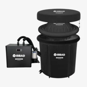 ISBAD Premium+ med chiller – uppblåsbar tunna med externt kyl- och filtersystem